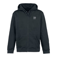 5,0 ORIGINAL Zipper, Unisex, Logo weiß