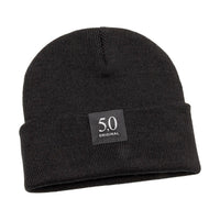 5,0 ORIGINAL Beanie, Logo weiß