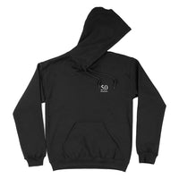 5,0 ORIGINAL Hoodie, Unisex, Logo weiß