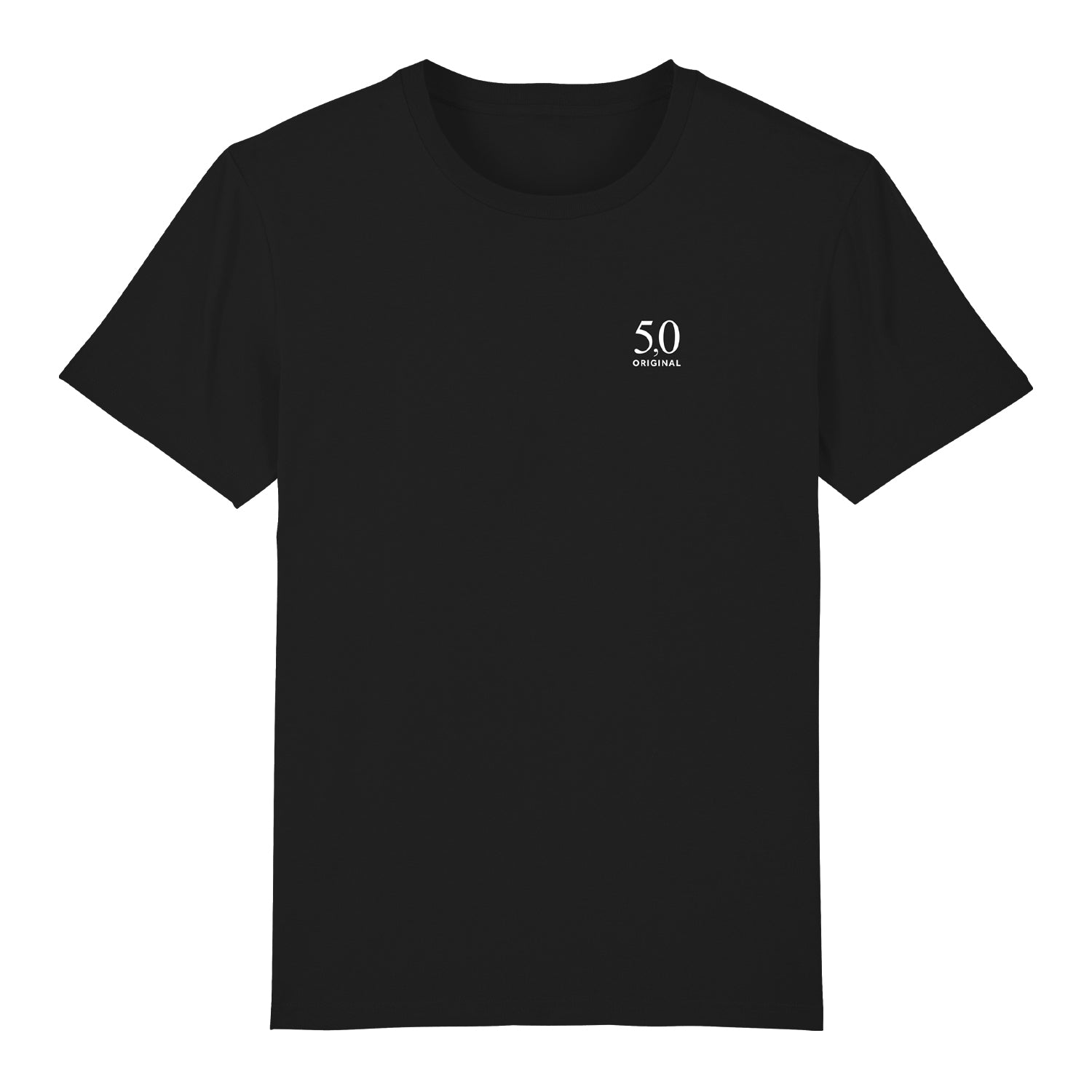 5,0 ORIGINAL T-Shirt, Unisex, Logo weiß